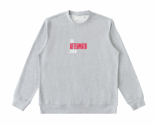 Long Sleeve Grey Crewneck Sweatshirt
